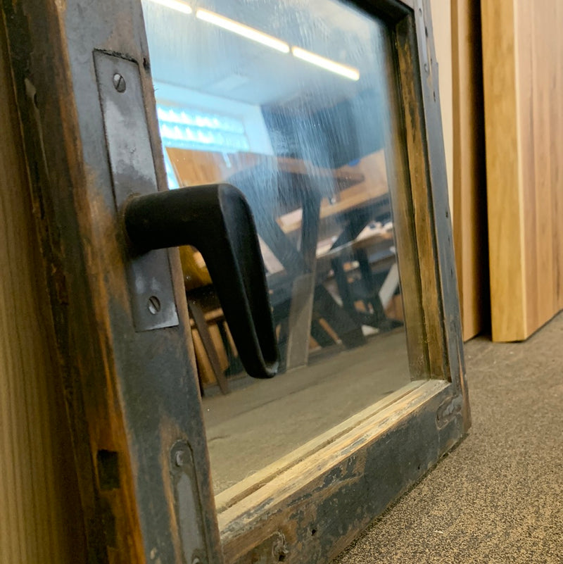 Spiegel | Alter Fensterrahmen | 42cm x 36,5cm x 4cm | Online-Code: Spie-25