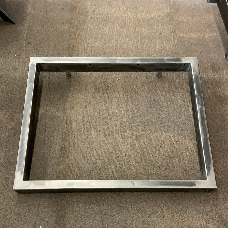 Kufen für Tischplatten | Quadrat | massiv | metallic | 73x90x8cm (2 Stk.)