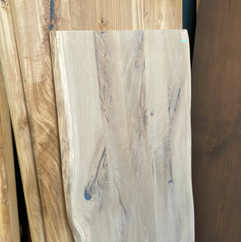 Massivholz Tischplatte | 170x84x4cm | Holzart: Eiche  | Baumkante | Finish: Scandicöl | Code: VT-Ei38 | Standort: Vintique Store Tempelhof