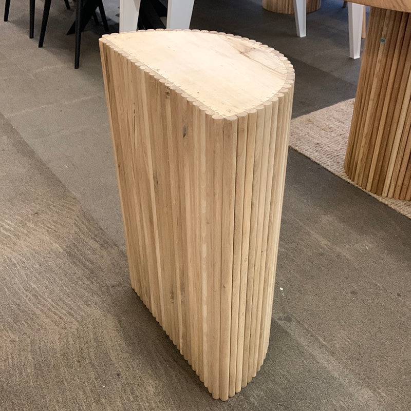 Halbsäule „Eiche“ Tischbein | H:71cm | Japandi-Stil