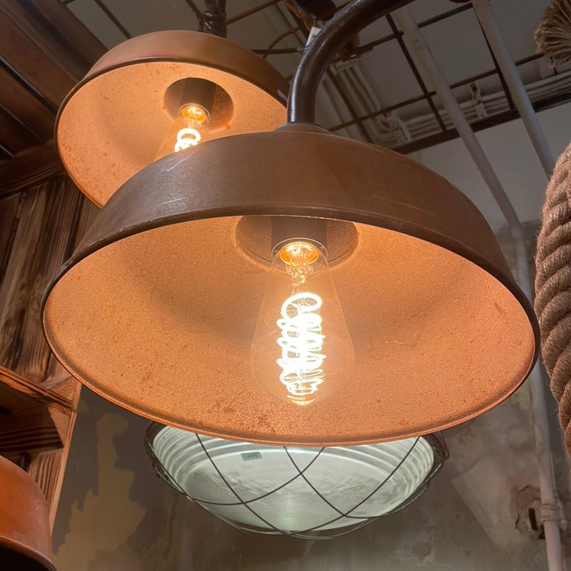 Industrial Lampe | Hängelampe | Doppellampe | Code: Lampe-02