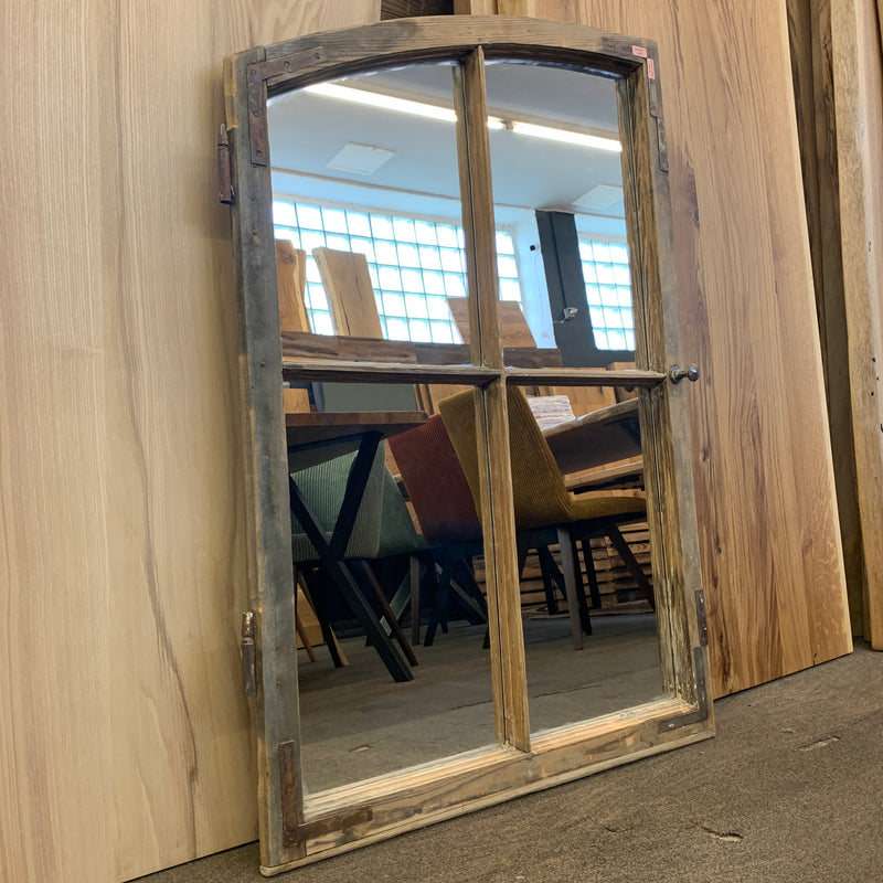 Spiegel | Alter Fensterrahmen | 104cm x 71cm x 8cm | Online-Code: Spie-3
