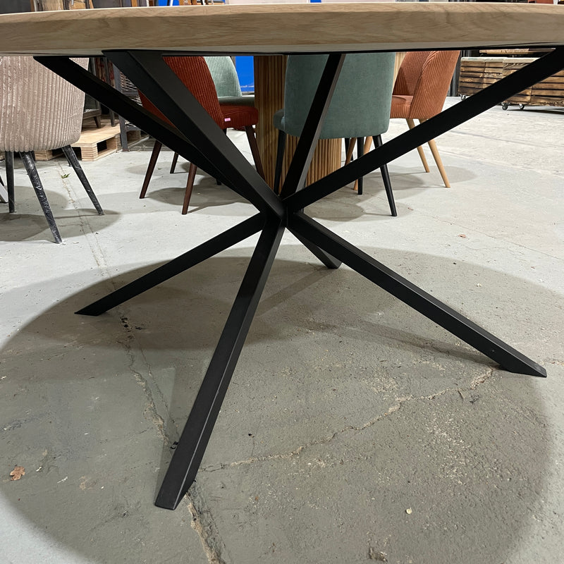 Tischgestell „SANTANA“ für runde Tischplatten ab 130cm bis 160cm | in 3 Farben