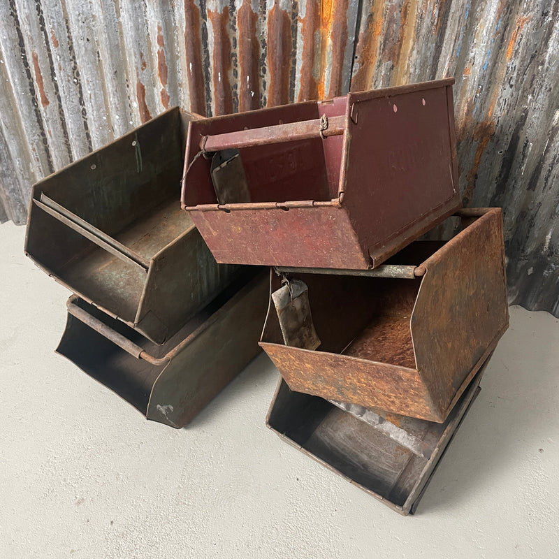 Vintage Sichtlagerkasten | 23x21,5x37 cm